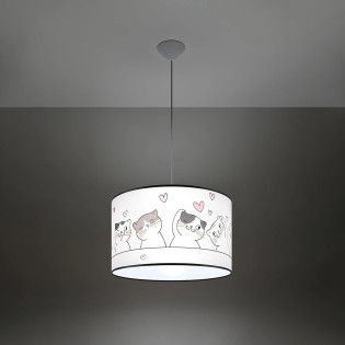 Children's pendant lamp Onba 40, multicolour
