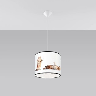 Children's pendant lamp Altae 30, multicolour