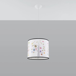 Children's pendant lamp Moxa 30, multicolour