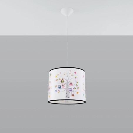 Children's pendant lamp Moxa 30, multicolour