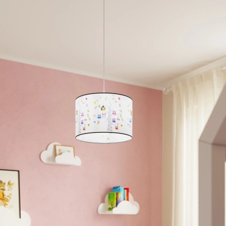 Children's pendant lamp Moxa 40, multicolour