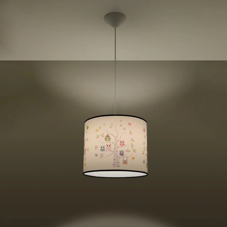 Children's pendant lamp Moxa 40, multicolour