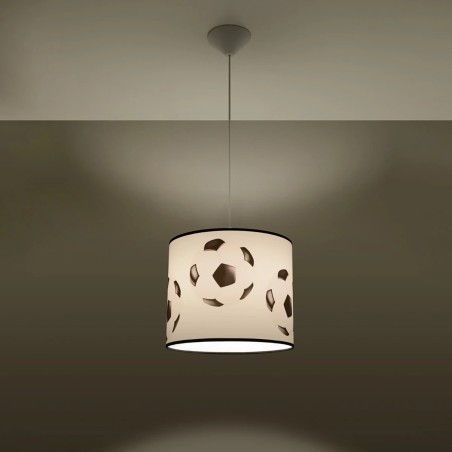 Children's pendant lamp Goal 30, multicolour