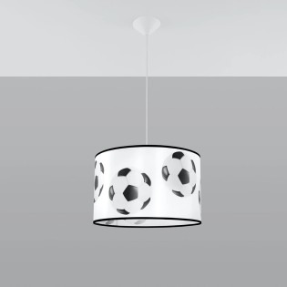 Children's pendant lamp Goal 40, multicolour