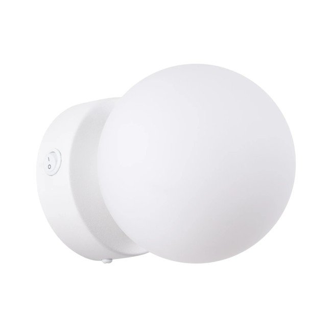 Wall light Vaba white, 1 light