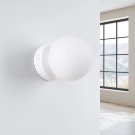 Wall light Vaba white, 1 light