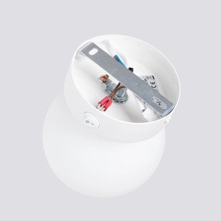 Wall light Vaba white, 1 light