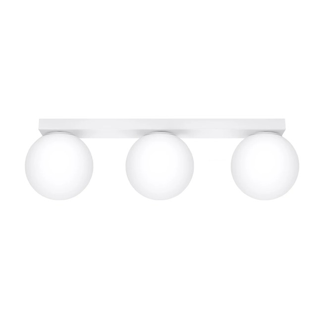 Linear spotlight Eaus white, 3 lights