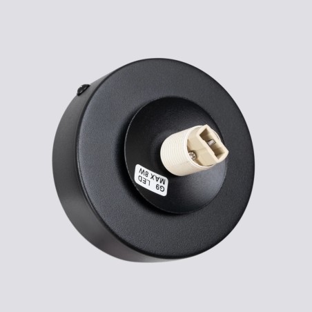 Wall light Vaba black, 1 light