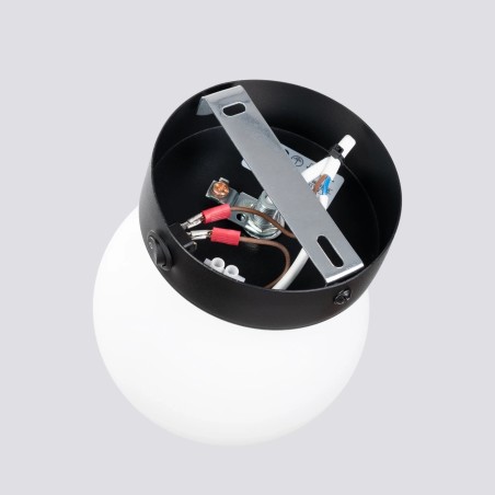 Wall light Vaba black, 1 light