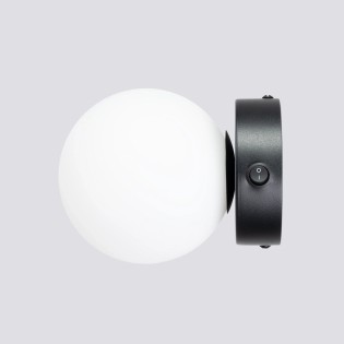 Wall light Vaba black, 1 light