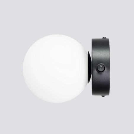 Wall light Vaba black, 1 light