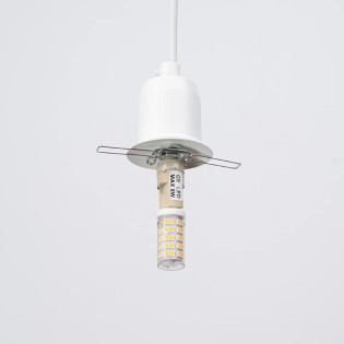 Pendant light Rena, white