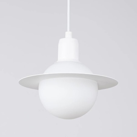 Pendant light Rena, white, 3 lights