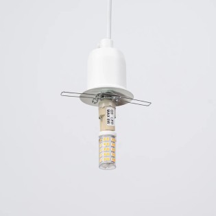 Pendant light Rena, white, 3 lights