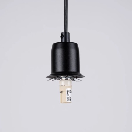 Pendant light Rena, black