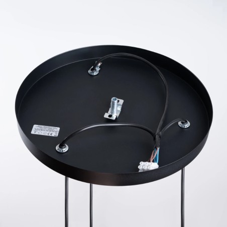 Pendant light Rena, black, 3 lights