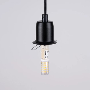 Pendant light Rena, black, 3 lights