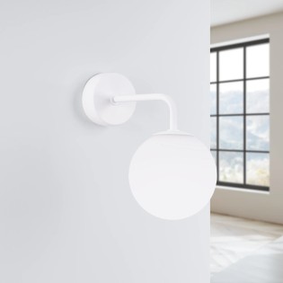 Wall light Cumo, white
