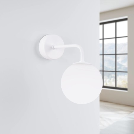 Wall light Cumo, white