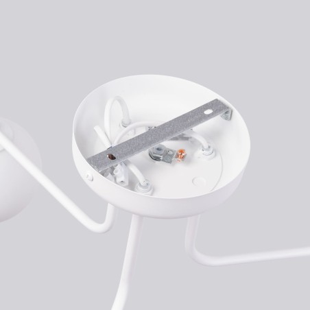 Pendant light Cumo, white, 3 lights