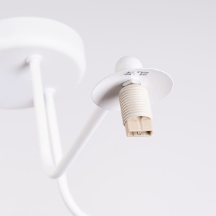 Pendant light Cumo, white, 3 lights