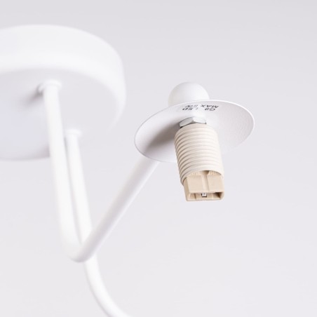 Pendant light Cumo, white, 3 lights