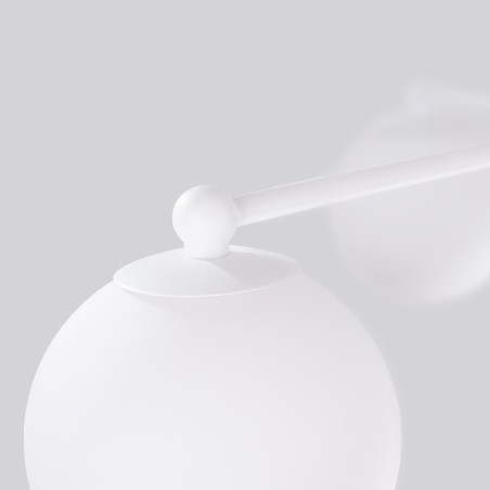 Pendant light Cumo, white, 3 lights