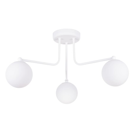 Pendant light Cumo, white, 3 lights