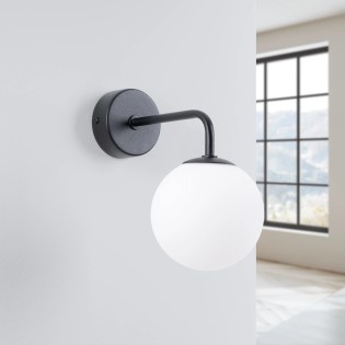 Wall light Cumo, black