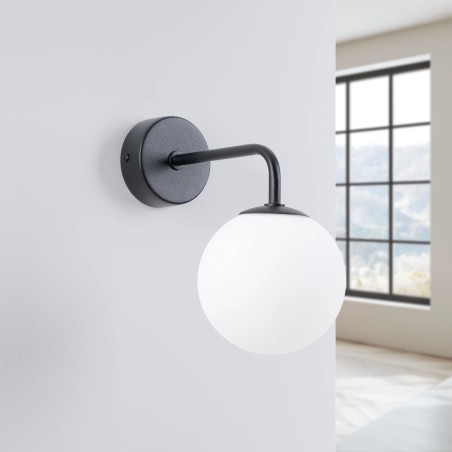Wall light Cumo, black