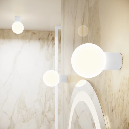Wall light Mido, white