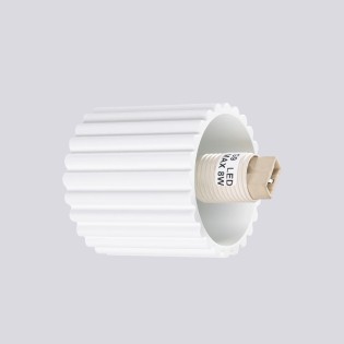Wall light Mido, white