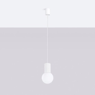 Lámpara colgante Nato gris, 1 luz