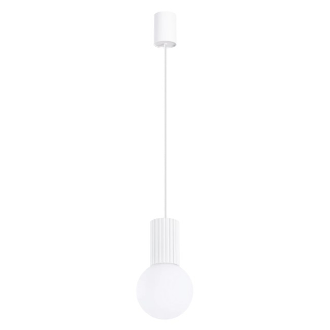 Pendant light Mido, white