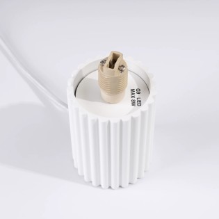 Table lamp Mido, white