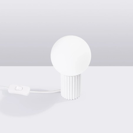 Table lamp Mido, white