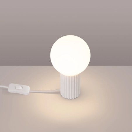 Table lamp Mido, white