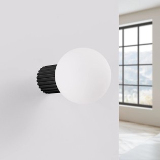 Wall light Mido, black