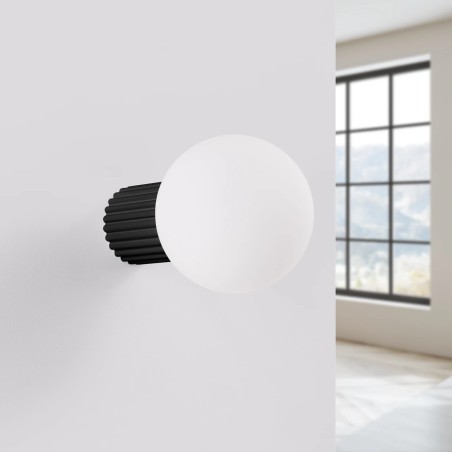 Wall light Mido, black