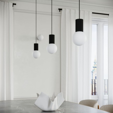 Pendant light Mido, black