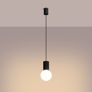 Pendant light Mido, black