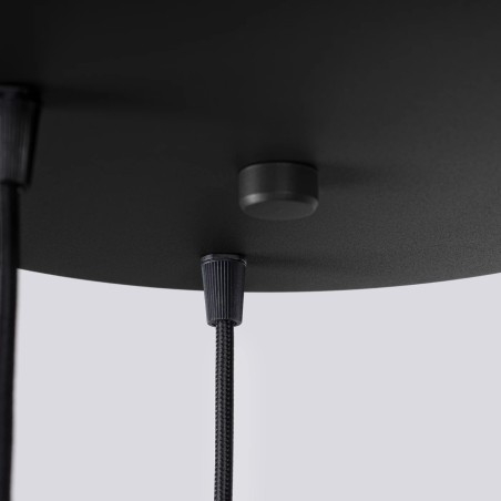 Pendant light Mido, black, 3 lights
