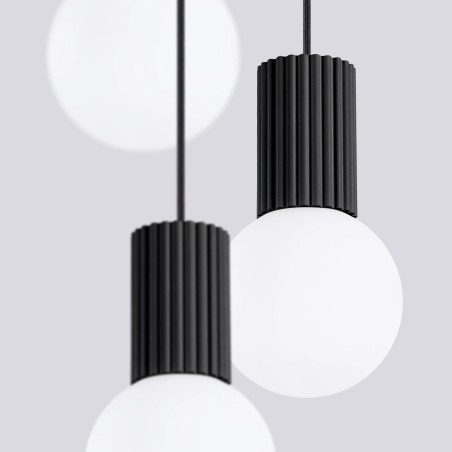 copy of Lámpara colgante Nato gris, 1 luz