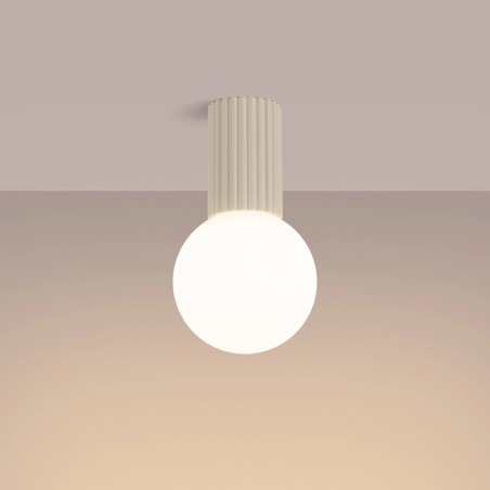 Surface spotlight Mido, beige