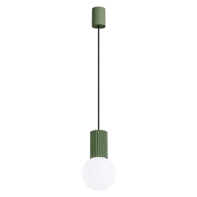 Pendant light Mido, green