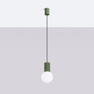 Pendant light Mido, green