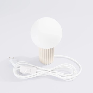 Table lamp Mido, beige