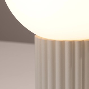 Table lamp Mido, beige