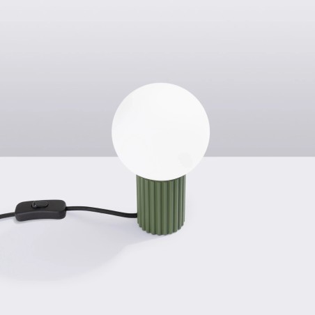 Table lamp Mido, green